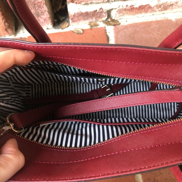 Kate Spade Cameron Maroon Bag - Picture 4 of 7